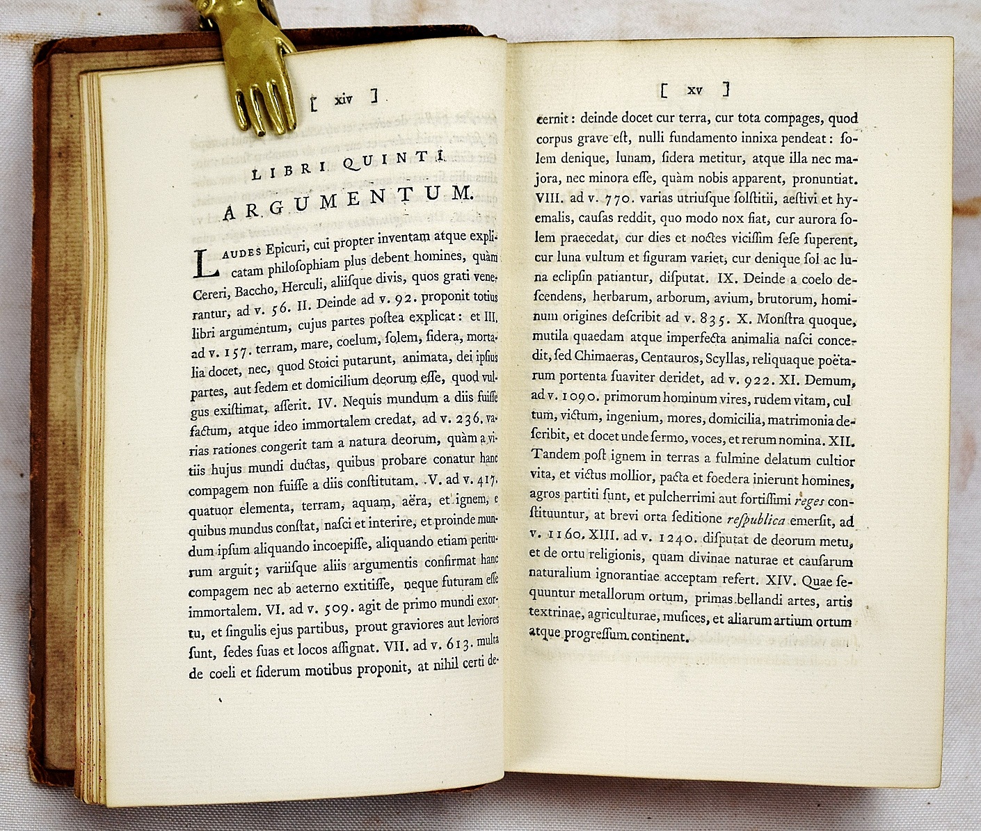 Titi Lucretii Cari De Rerum Natura Libri Sex Ex Editione Thomae Creech